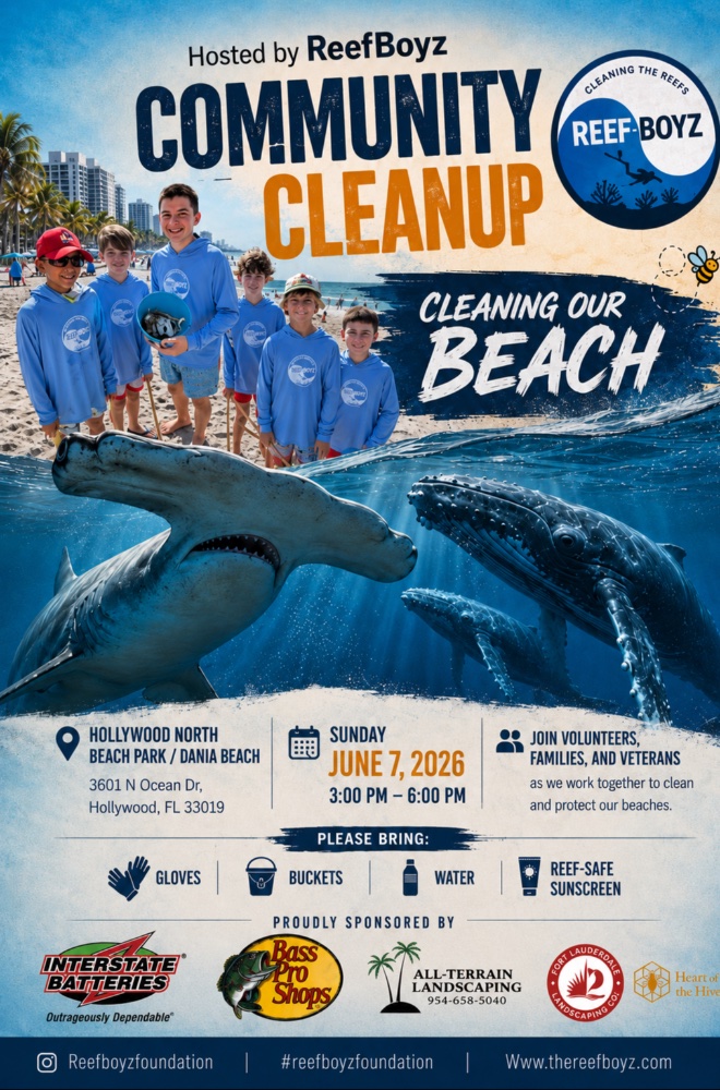ReefBoyz Dania Beach Clean up!