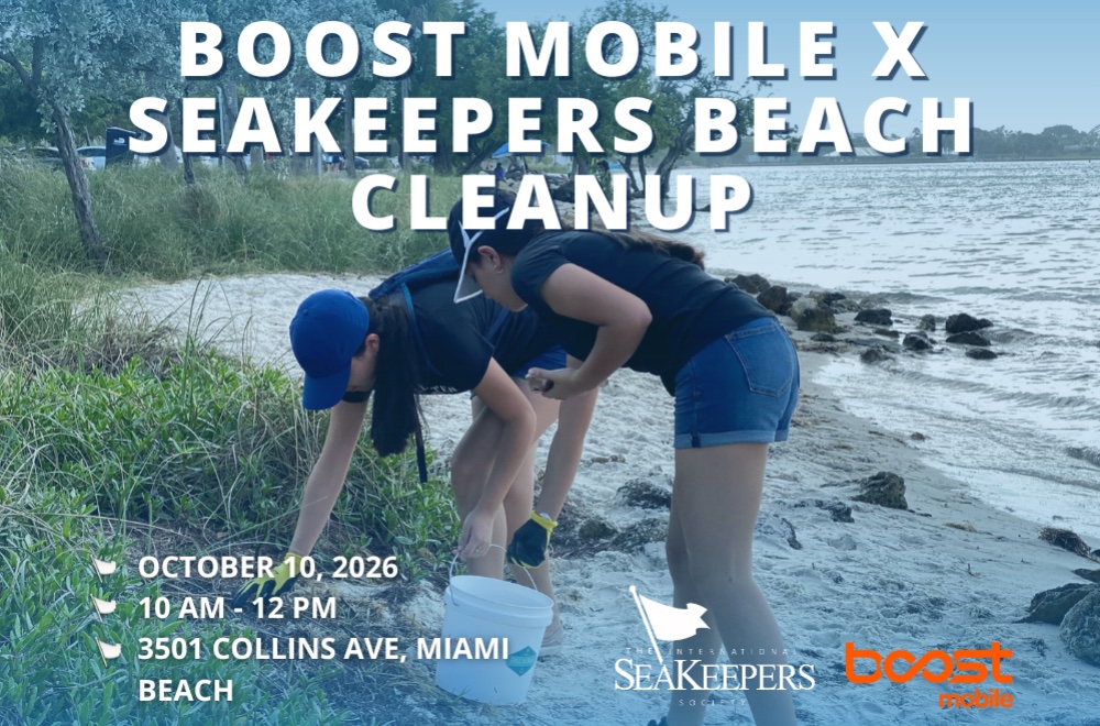 Boost Mobile Miami Beach Cleanup