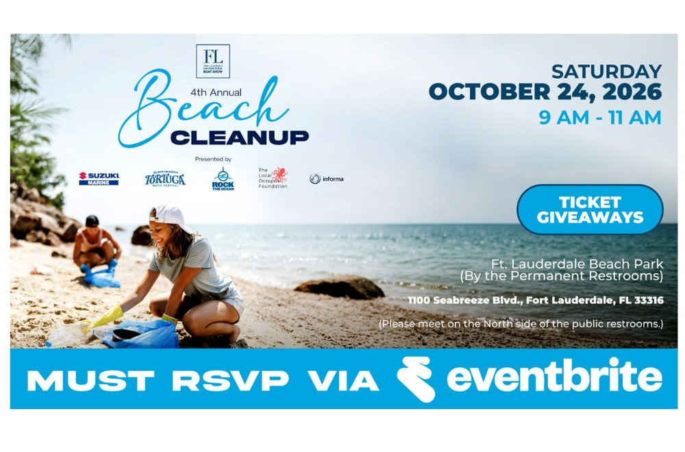 4th Annual FLIBS Beach Cleanup
