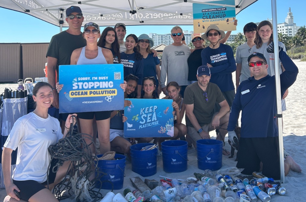University of Miami x SeaKeepers Beach Cleanup