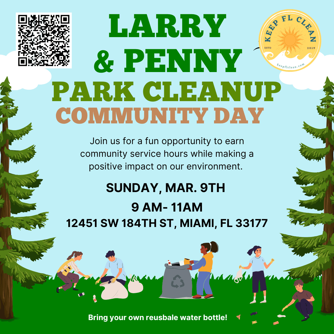 Larry & Penny Thompson Park Cleanup
